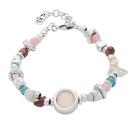 Серебряный браслет женский с муранским стеклом UNOde50 Energy