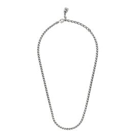 Серебряная цепь мужская толстая Повернись UNOde50 Turn around