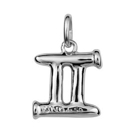 Серебряная подвеска знак зодиака Близнецы UNOde50 Gemini