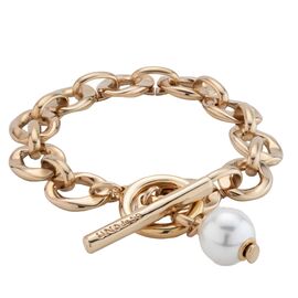 Золотой браслет женский с жемчугом UNOde50 Yolo, Размер (мм): 165