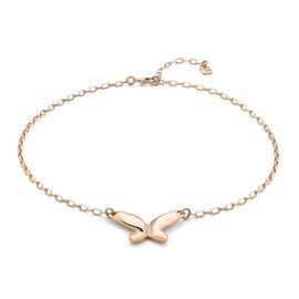 Золотое колье женское Бабочка UNOde50 Butterfly Effect