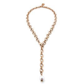 Золотое колье женское с жемчугом UNOde50 Joy of Living