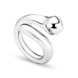 Серебряное кольцо витое Гвоздь UNOde50 Comeback, Размер (мм): 17,3-17,7