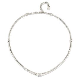 Серебряное колье женское с цирконием UNOde50 Cosmos