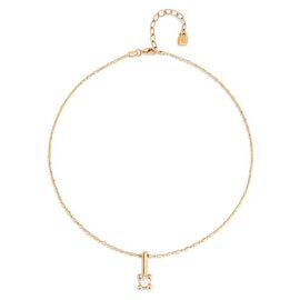 Золотое колье женское с цирконием UNOde50 Divine