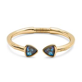 Золотой браслет с кристаллами Сваровски UNOde50 Ser Camaleonica