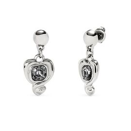 Серебряные серьги женские с кристаллом Сваровски UNOde50 Ser Expresiva