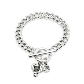 Серебряный браслет женский с кристаллом Сваровски UNOde50 Ser Expresiva