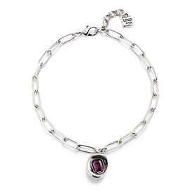 Серебряное ожерелье женское с кристаллом Сваровски UNOde50 Ser Valiente