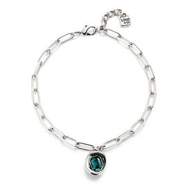 Серебряное ожерелье женское с кристаллом Сваровски UNOde50 Ser Valiente