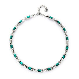 Серебряное ожерелье женское с кристаллами Сваровски UNOde50 Ser Magnetica