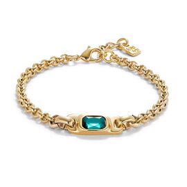 Золотой браслет с кристаллом Сваровски UNOde50 Ser Magnetica