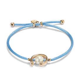 Браслет женский с жемчугом Голубой UNOde50 Ser Diferente