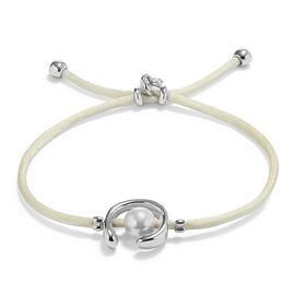 Браслет женский с жемчугом Кремовый UNOde50 Ser Diferente