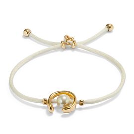 Браслет женский с жемчугом Кремовый UNOde50 Ser Diferente