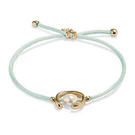 Браслет женский с жемчугом Мятный UNOde50 Ser Diferente