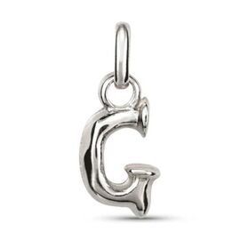 Серебряная подвеска Буква G малая UNOde50