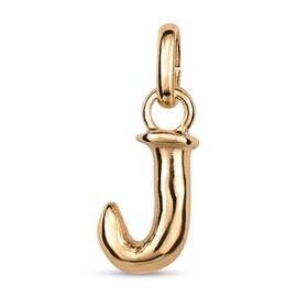 Золотая подвеска Буква J малая UNOde50