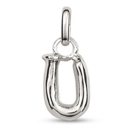 Серебряная подвеска Буква U малая UNOde50