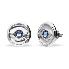 Серебряные серьги женские с цирконием Глаз UNOde50 Ser Intuitiva