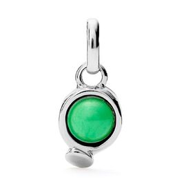 Серебряная подвеска с натуральным камнем Круг UNOde50 Hazte Uno