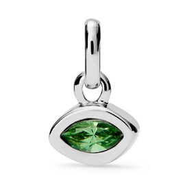 Серебряная подвеска с кристаллом Сваровски Глаз UNOde50 Hazte Uno