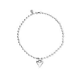 Серебряное колье с сердцем UNOde50 Beat