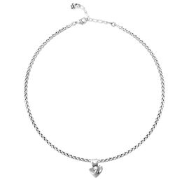 Серебряное колье с сердцем UNOde50 Beat