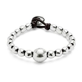 Серебряный браслет из бусин UNOde50 Ser Intrepida, Размер (мм): 155