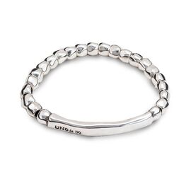 Серебряный браслет на руку из бусин Капель UNOde50 Dripping, Размер (мм): 180