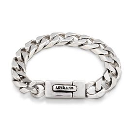 Серебряный браслет мужской на руку UNOde50 Sharp, Размер (мм): 210