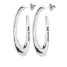 Серебряные серьги женские Траектория UNOde50 Do you orbit