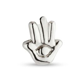 Серебряная моносерьга для пирсинга Защитник UNOde50 Protect us