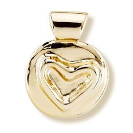 Золотая подвеска женская Сердце UNOde50 Heart