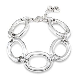 Серебряный браслет женский из крупных звеньев UNOde50 The One