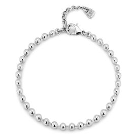 Серебряный браслет женский из сферических бусин UNOde50 Emotions