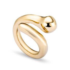 Золотое кольцо витое Гвоздь UNOde50 Comeback, Размер (мм): 16,3-16,7