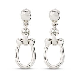 Серебряные серьги женские Подкова UNOde50 Serotonin