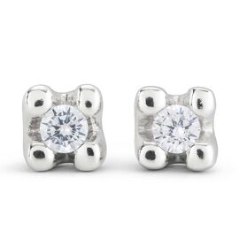 Серебряные серьги женские с цирконием UNOde50 Cosmos