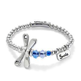 Серебряный браслет с кристаллом Сваровски UNOde50 Ser Rebelde, Размер (мм): 165