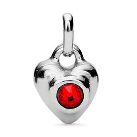 Серебряная подвеска с кристаллом Сваровски Сердце UNOde50 Hazte Uno