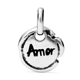 Серебряная подвеска женская Hazte Uno Amor