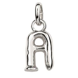 Серебряная подвеска Буква А малая UNOde50