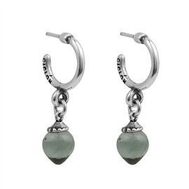 Серебряные серьги с муранским стеклом Ciclon Azahara