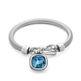 Серебряный браслет с кристаллом Сваровски Ciclon Solitario, Размер (мм): 180