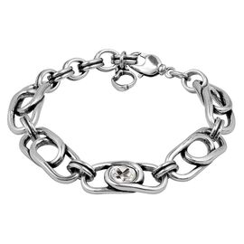 Серебряный браслет женский с кристаллом Сваровски Ciclon Emo Relacion