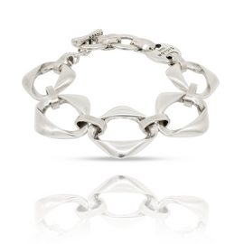 Браслет женский на руку с серебром Ciclon Valerie