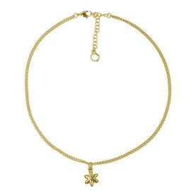 Золотое колье с подвеской Ciclon Petalos