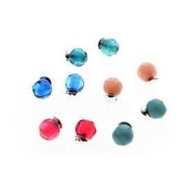 Серебряные серьги гвоздики Ciclon