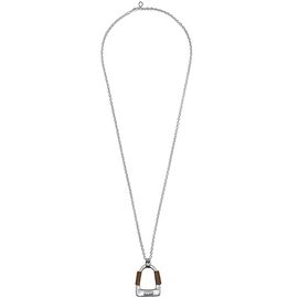 Серебряная цепочка с подвеской Ciclon Estribo